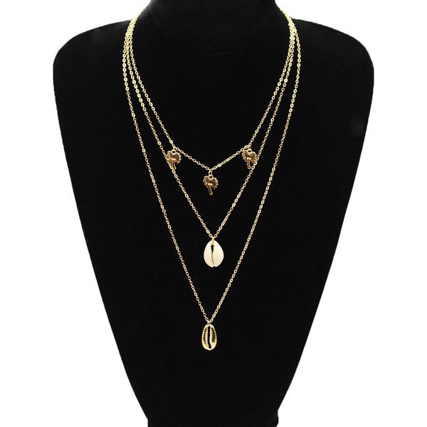 designer jewlery creative choker simple coconut shell multi-layer necklace female accessories handmade necklace personality necklace valenti, Silver
designer jewlery creative choker simple coconut shell multi-layer necklace female accessories handmade necklace personality necklace valenti, Silver