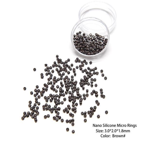 neitsi 30mm silicone nano ring links beads for nano rings tip human hair extensions brown 500pcs1672733, Black
neitsi 30mm silicone nano ring links beads for nano rings tip human hair extensions brown 500pcs1672733, Black