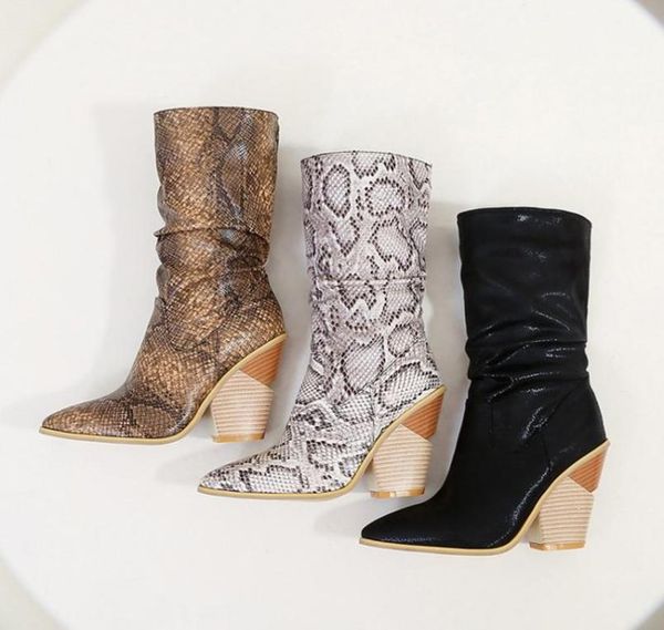 boots hollow out wedges heels pleated women snake print pu leather midcalf for ladies fall winter cowboy shoes2442725, Black
boots hollow out wedges heels pleated women snake print pu leather midcalf for ladies fall winter cowboy shoes2442725, Black