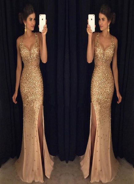 champagne luxury vneck mermaid evening dresses 2022 sleeveless formal dress open fork in dress4725374, Black;red
champagne luxury vneck mermaid evening dresses 2022 sleeveless formal dress open fork in dress4725374, Black;red