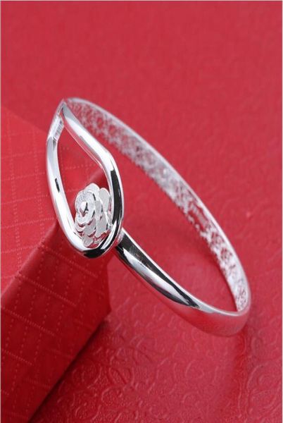bangle bracelets 925 sterling silver rose flower cuff fashion bangle for women jewelry ps10857908323, Black
bangle bracelets 925 sterling silver rose flower cuff fashion bangle for women jewelry ps10857908323, Black