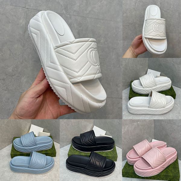 23ss new season womens mens quilted sandal slippers platform rubber slip on sandal luxury brand fashion designer ladies summer beach slides, Black
23ss new season womens mens quilted sandal slippers platform rubber slip on sandal luxury brand fashion designer ladies summer beach slides, Black