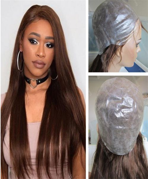 fashion full thin skin wig color 4 silk straight medium brown brazilian human hair pu wig for black women 4090761, Black;brown
fashion full thin skin wig color 4 silk straight medium brown brazilian human hair pu wig for black women 4090761, Black;brown