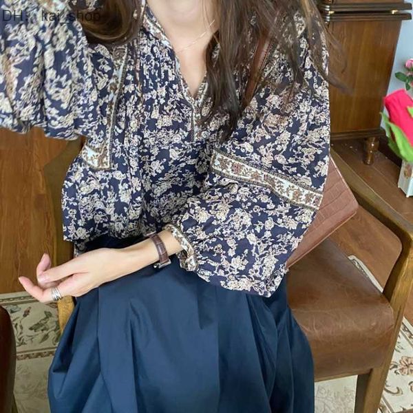 early spring new korean style autumn lantern sleeve fragmented blouse shirt wear1, White
early spring new korean style autumn lantern sleeve fragmented blouse shirt wear1, White