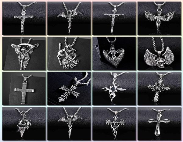 hip hop necklace titanium men039s angel fashion devil stainless steel pendant korean style new7646736, Silver
hip hop necklace titanium men039s angel fashion devil stainless steel pendant korean style new7646736, Silver