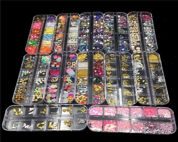 12 designs nail art decorations metal rivets colorful nail rhinestones beads pearls diy manicure nail ornaments jewelry body art6963824, Silver;gold
12 designs nail art decorations metal rivets colorful nail rhinestones beads pearls diy manicure nail ornaments jewelry body art6963824, Silver;gold
