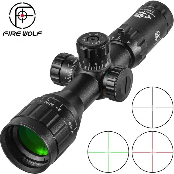 fire wolf 3-9x32 hunting tactical optical rifle scope with red green illuminated cross scope range pocket mirror sight
fire wolf 3-9x32 hunting tactical optical rifle scope with red green illuminated cross scope range pocket mirror sight