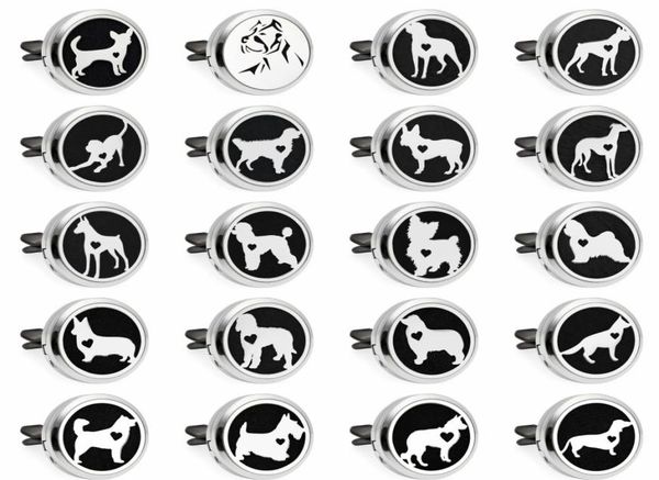 dog with heart car air freshener 30mm aromatherapy essential oil diffuser locket vent clip with 10pcs refill pads color randomly3713301, Silver
dog with heart car air freshener 30mm aromatherapy essential oil diffuser locket vent clip with 10pcs refill pads color randomly3713301, Silver