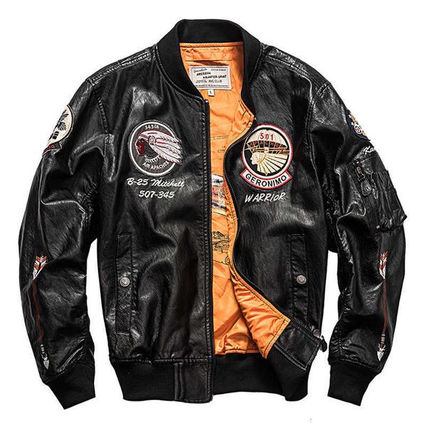 0006 spring and autumn new flight jacket men's embroidery fashion fit stand collar daily pu leather men kqmm, White;black
0006 spring and autumn new flight jacket men's embroidery fashion fit stand collar daily pu leather men kqmm, White;black