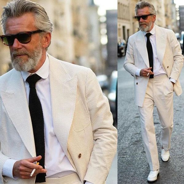 cream men's suits seersucker peak lapel wedding groom 2 pieces tuxedos slim fit, Black;gray
cream men's suits seersucker peak lapel wedding groom 2 pieces tuxedos slim fit, Black;gray