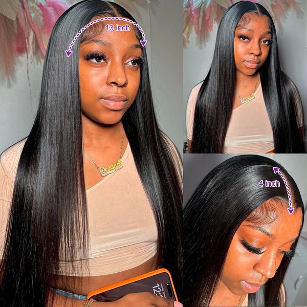 transparent bone straight lace frontal wig 13x4 hd lace front human hair wigs straight human hair wigs for women preplucked, Black;brown
transparent bone straight lace frontal wig 13x4 hd lace front human hair wigs straight human hair wigs for women preplucked, Black;brown
