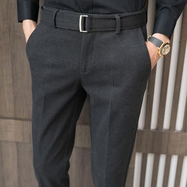 blazers 2023 autumn winter woolen busines dress pants men elastic waist streetwear casual trousers formal social suit pant costume homme, White;black
blazers 2023 autumn winter woolen busines dress pants men elastic waist streetwear casual trousers formal social suit pant costume homme, White;black