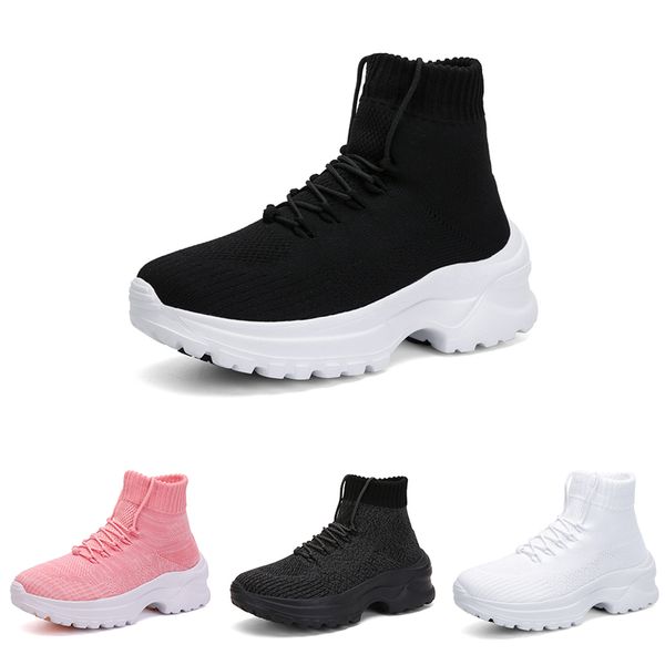 autumn new fly weave breathable high women's shoes, elevated socks, casual sports shoes, one piece replacement, Black
autumn new fly weave breathable high women's shoes, elevated socks, casual sports shoes, one piece replacement, Black
