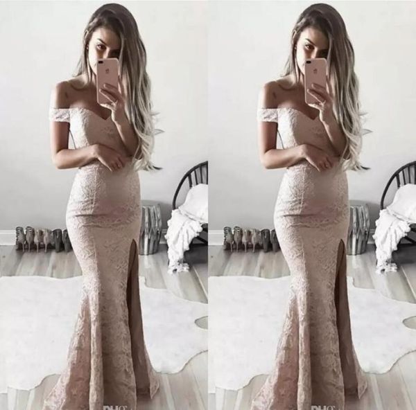 modest sheath full lace prom dresses vestidos off the shoulders formal evening dresses side split evening gowns4155917, Black
modest sheath full lace prom dresses vestidos off the shoulders formal evening dresses side split evening gowns4155917, Black