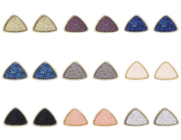 fashion druzy drusy earrings gold plated triangle geometry faux natural stone resin earrings for women jewelry1929948, Golden;silver
fashion druzy drusy earrings gold plated triangle geometry faux natural stone resin earrings for women jewelry1929948, Golden;silver