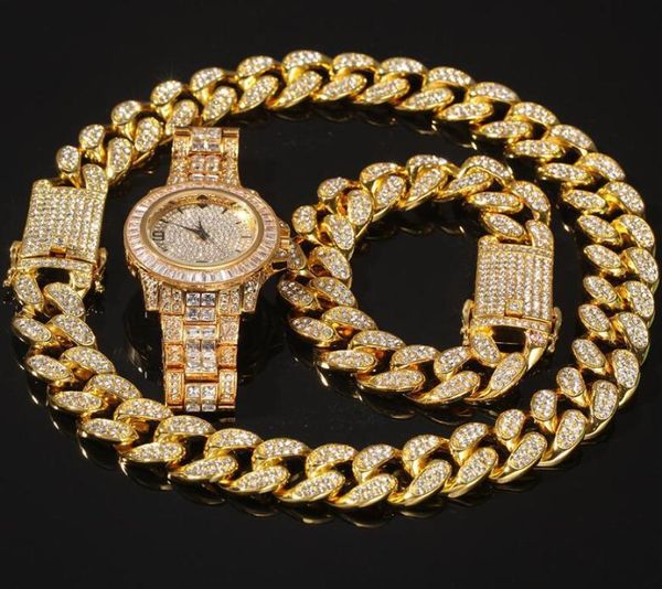 men hip hop iced out tennis chain necklace bracelet watch wristwatch set luxury stainless steel men cuban link jewelry 20201759847, Black
men hip hop iced out tennis chain necklace bracelet watch wristwatch set luxury stainless steel men cuban link jewelry 20201759847, Black
