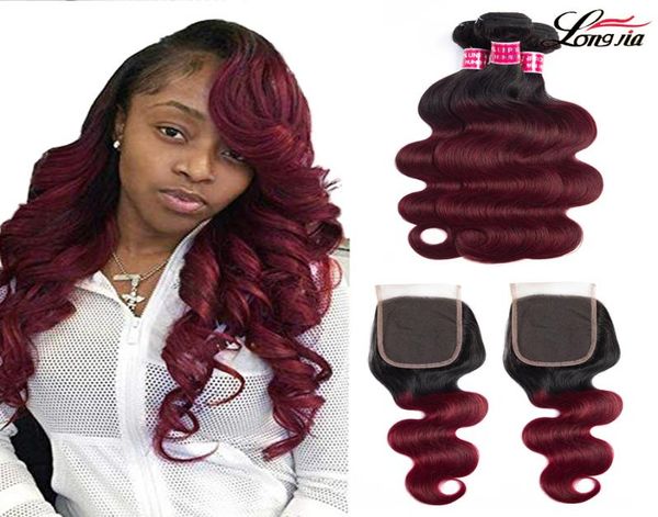 ombre body wave hair with closure 44 closure with 34 bundles 1b99j two tone human hair bundles with closure1949567, Black;brown
ombre body wave hair with closure 44 closure with 34 bundles 1b99j two tone human hair bundles with closure1949567, Black;brown