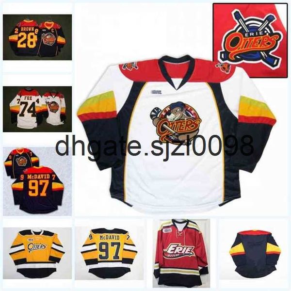 sjsj98 mens erie otters 74 dane fox 97 connor mcdavid 28 connor brown 100% embroidery cusotm any name any number hockey jerseys navy white y, Black
sjsj98 mens erie otters 74 dane fox 97 connor mcdavid 28 connor brown 100% embroidery cusotm any name any number hockey jerseys navy white y, Black