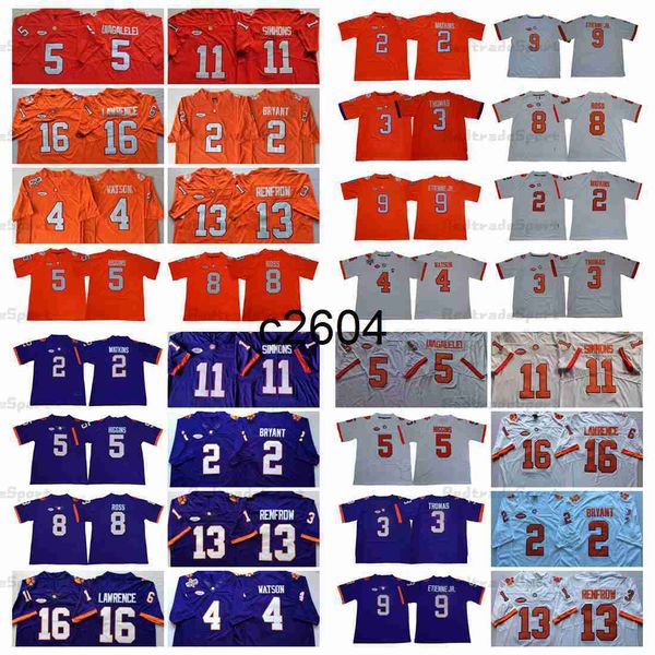 c2604 ncaa clemson tigers college football jerseys kelly bryant hunter renfrow brian dawkins jr xavier thomas sammy watkins justyn ross 5 dj, Black
c2604 ncaa clemson tigers college football jerseys kelly bryant hunter renfrow brian dawkins jr xavier thomas sammy watkins justyn ross 5 dj, Black