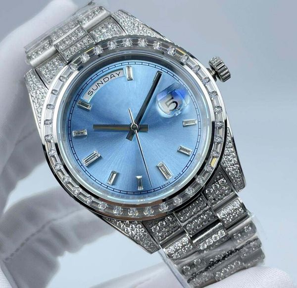 classic multi style full drill men' s wristwatches 41mm diamond bezel sapphire luminous auto date super quality cal. 2813 automatic mac, Slivery;brown
classic multi style full drill men' s wristwatches 41mm diamond bezel sapphire luminous auto date super quality cal. 2813 automatic mac, Slivery;brown
