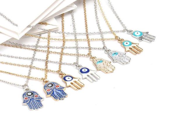 selling fashion silver gold plated chain necklace classic evil eye hamsa hand charms pendant jewelry with gift card1934148
selling fashion silver gold plated chain necklace classic evil eye hamsa hand charms pendant jewelry with gift card1934148