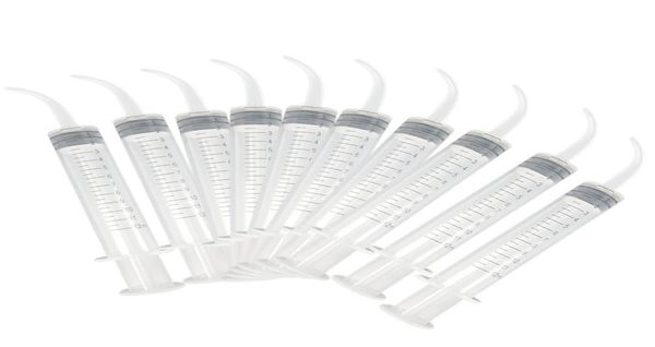 10pcs disposable elbow syringe irrigation syringe curved tip dental impression syringes 12ml conveyor7762962
10pcs disposable elbow syringe irrigation syringe curved tip dental impression syringes 12ml conveyor7762962