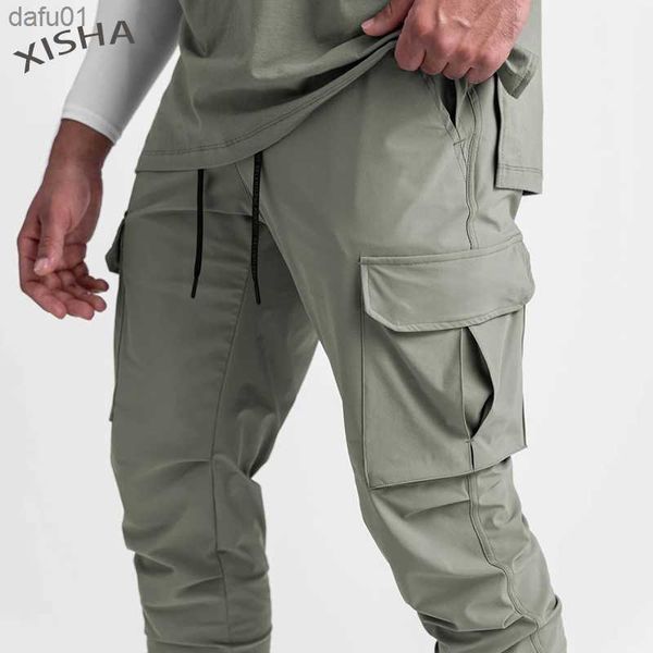 xisha mens casual trousers gyms fitness sweatpants joggers men pants training trackpants streetwear overalls fashion cargo pants l230520, Black
xisha mens casual trousers gyms fitness sweatpants joggers men pants training trackpants streetwear overalls fashion cargo pants l230520, Black