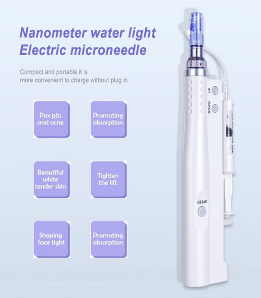2021 automatic waterlight microneedle mesotherapy meso injector gun portable acuum skin lift rejuvenation beauty machine6042944, Black;white
2021 automatic waterlight microneedle mesotherapy meso injector gun portable acuum skin lift rejuvenation beauty machine6042944, Black;white