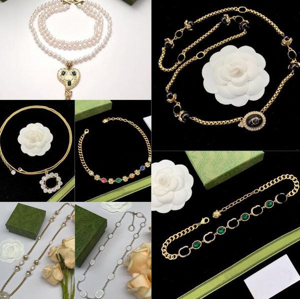 fashion necklace 18k gold plated choker stainless steel classics punk brand letter cuban gold silver sweater chain hip hop pendant jewelry
fashion necklace 18k gold plated choker stainless steel classics punk brand letter cuban gold silver sweater chain hip hop pendant jewelry