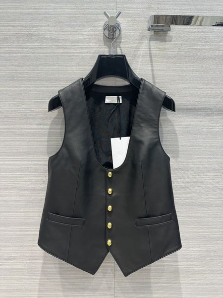 milan runway women's vests 2023 new autumn scoop neck designer coats brand same style outerwear 0606-1, Black;white
milan runway women's vests 2023 new autumn scoop neck designer coats brand same style outerwear 0606-1, Black;white