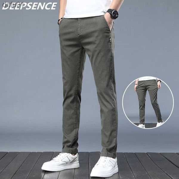 new men casual pants spring autumn elastic slim straight breathable trouser for men daily office joggers stretch pants male l230520, Black
new men casual pants spring autumn elastic slim straight breathable trouser for men daily office joggers stretch pants male l230520, Black