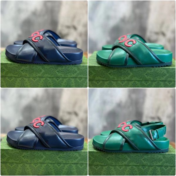 slide sandal luxury designer men women fashion platform slippers leather rubber anti-slip couple letter slippers size 35-45, Black
slide sandal luxury designer men women fashion platform slippers leather rubber anti-slip couple letter slippers size 35-45, Black