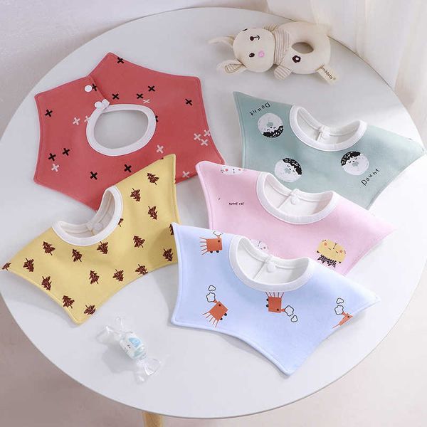 bibs burp cloths cotton printed fashion round neck baby shirt 360 degree cool floral bib g220605
bibs burp cloths cotton printed fashion round neck baby shirt 360 degree cool floral bib g220605