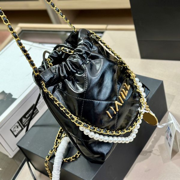 womens designer classic mini oil wax leather 22 shopping bags pearl chain handle totes gold metal hardware matelasse chain crossbody shoulde
womens designer classic mini oil wax leather 22 shopping bags pearl chain handle totes gold metal hardware matelasse chain crossbody shoulde