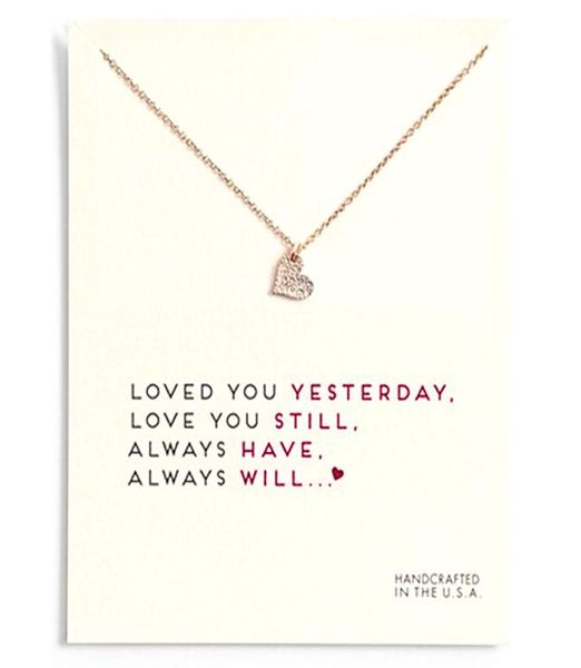 dogeared love heart choker necklaces with card gold silver heart pendant necklaces for women jewelry gifts i love you6899649
dogeared love heart choker necklaces with card gold silver heart pendant necklaces for women jewelry gifts i love you6899649