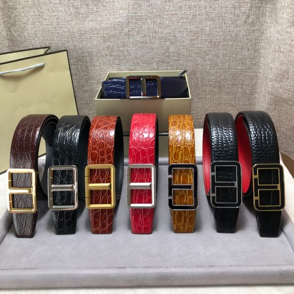 designer tom belt luxury men women genuine leather buckle belts fashion clothing accessories waistbands with box and dustbags, Black;brown
designer tom belt luxury men women genuine leather buckle belts fashion clothing accessories waistbands with box and dustbags, Black;brown