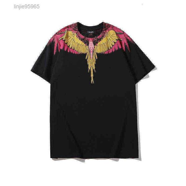 tee t-shirt tees shirt s 20ss red and yellow wings feather printed cotton short sleeve for men women 2s1s1ynnk{category}, White;black
tee t-shirt tees shirt s 20ss red and yellow wings feather printed cotton short sleeve for men women 2s1s1ynnk{category}, White;black