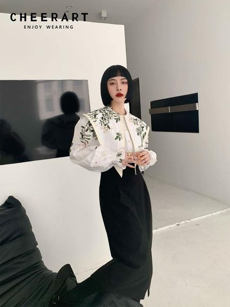 pants cheerart court vintage floral lantern sleeve button up shirt for women designer long sleeve blouse fall 2022 retro clothes, Black
pants cheerart court vintage floral lantern sleeve button up shirt for women designer long sleeve blouse fall 2022 retro clothes, Black