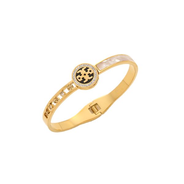 luxury designers tb bangle bracelet gold silver plated women gift stainless steel jewelry, Black
luxury designers tb bangle bracelet gold silver plated women gift stainless steel jewelry, Black