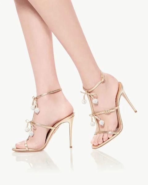 aquazzuras pvc quality designers womens sandals cha crystal sandal heels crysta buckle party wedding dress shoes heel back strap leather sol, Black
aquazzuras pvc quality designers womens sandals cha crystal sandal heels crysta buckle party wedding dress shoes heel back strap leather sol, Black