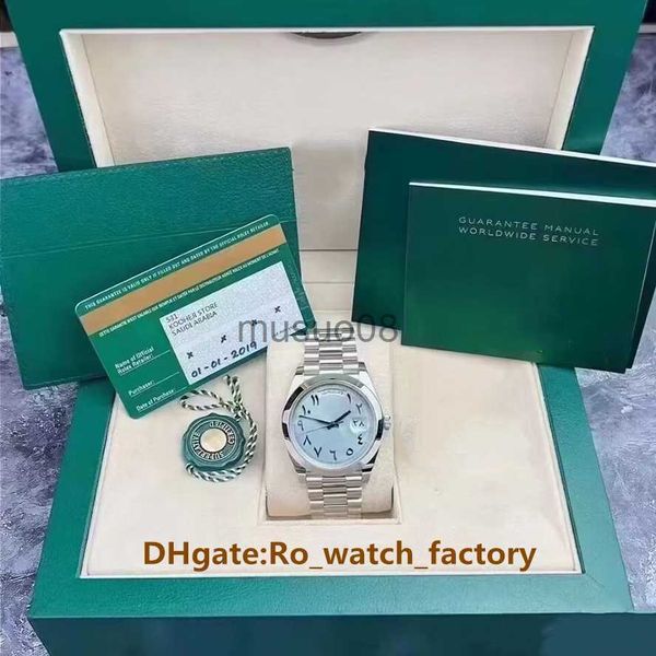 other watches men automatic mechanical 3235 watch 40mm arabic numeral ice blue dial day-date watches waterproof wristwatches 228236 bp facto, Slivery;black
other watches men automatic mechanical 3235 watch 40mm arabic numeral ice blue dial day-date watches waterproof wristwatches 228236 bp facto, Slivery;black