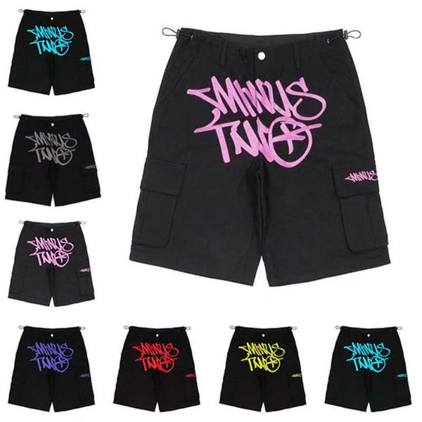 men's shorts minus two cargo harajuku casual loose punk rock straight wide leg trouser streetwear y2k short retro street trend overalls, White;black
men's shorts minus two cargo harajuku casual loose punk rock straight wide leg trouser streetwear y2k short retro street trend overalls, White;black