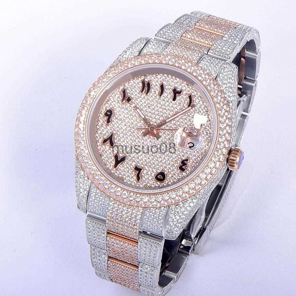 other watches wristwatches diamond mens watch automatic mechanical watch 41mm with diamondstudded steel women fashion wristwatch bracelet mo, Slivery;black
other watches wristwatches diamond mens watch automatic mechanical watch 41mm with diamondstudded steel women fashion wristwatch bracelet mo, Slivery;black