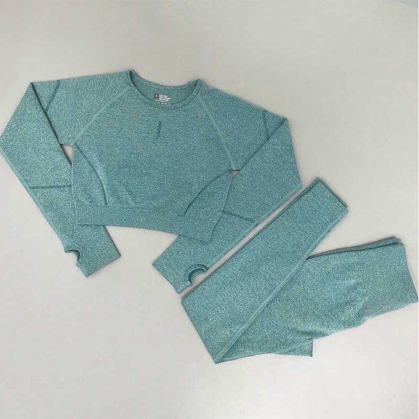 women tracksuits seamless women yoga suits fitness workout running clothing gym sportswear long sleeve crop leggings athletic set woman trac, Gray
women tracksuits seamless women yoga suits fitness workout running clothing gym sportswear long sleeve crop leggings athletic set woman trac, Gray
