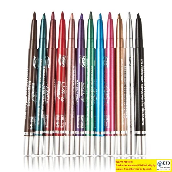 new 12 color eyeliner pencil eye shadow pen eye liner sticks eyebrow pencil cosmetic makeup set maquiagem
new 12 color eyeliner pencil eye shadow pen eye liner sticks eyebrow pencil cosmetic makeup set maquiagem