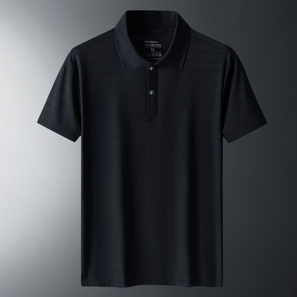 new men's summer trend oversized loose ice silk short sleeved t-shirt korean fashion mesh breathable quick drying lapel, White;black
new men's summer trend oversized loose ice silk short sleeved t-shirt korean fashion mesh breathable quick drying lapel, White;black