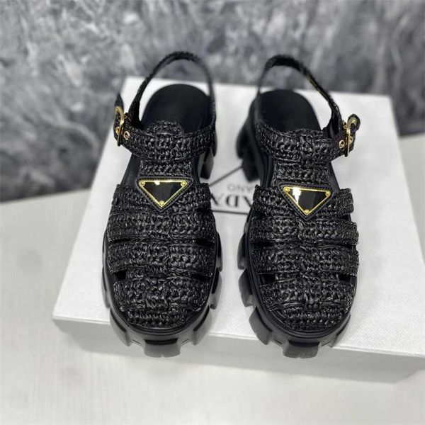 triangle buckle raffia straw espadrilles women monolith raffia sandals thick bottom platform sandal slip on mules slides lady wedges square, Black
triangle buckle raffia straw espadrilles women monolith raffia sandals thick bottom platform sandal slip on mules slides lady wedges square, Black