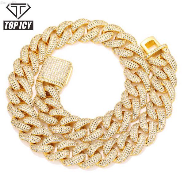 20mm big heavy preminium cuban link chain all iced out 3 rows aaa cubic zircon 14k gold plating street hip hop chain for men, Silver
20mm big heavy preminium cuban link chain all iced out 3 rows aaa cubic zircon 14k gold plating street hip hop chain for men, Silver