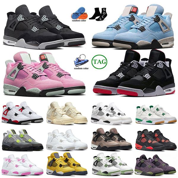 4 4s unc bred basketball shoes for mens womens jordens pine green light blue frozen moments thunder black cat pure money white oreo j4s snea
4 4s unc bred basketball shoes for mens womens jordens pine green light blue frozen moments thunder black cat pure money white oreo j4s snea