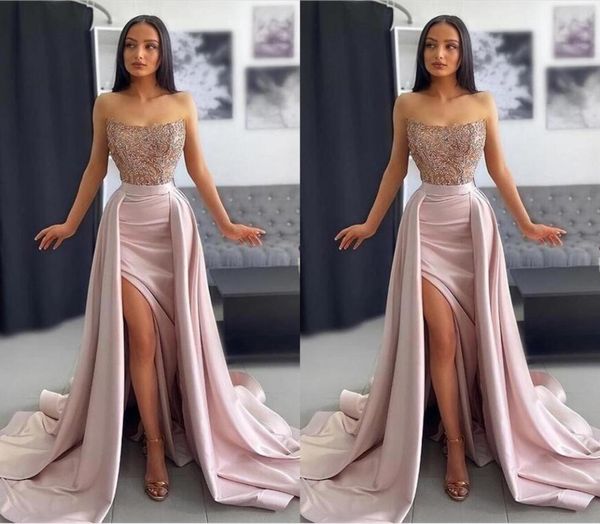 gorgeous pink mermaid prom dresses for woman plus size strapless sequined applique sleeveless high side split formal wear evening 1557137, Black
gorgeous pink mermaid prom dresses for woman plus size strapless sequined applique sleeveless high side split formal wear evening 1557137, Black
